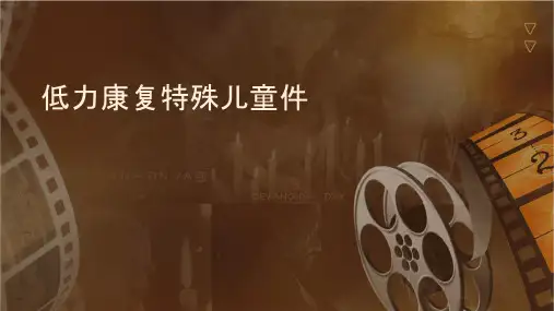 低视力康复特殊儿童课件