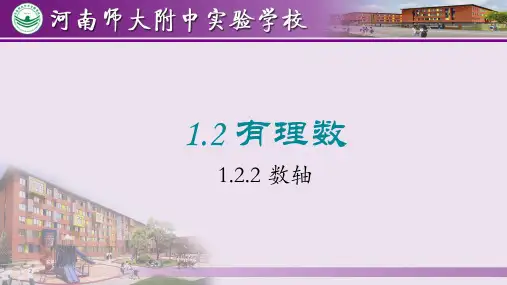 人教版七年级上册数学课件1.2.2 数轴(共28张PPT)