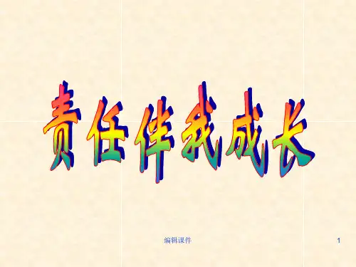 《班责任主题班会》PPT课件