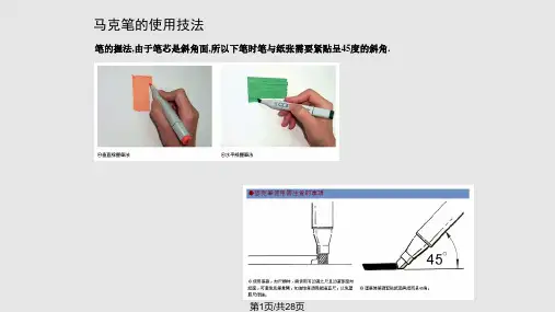 马克笔使用技法PPT课件