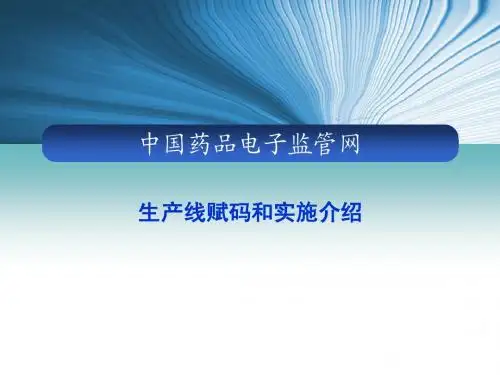 (3.1)生产线赋码和实施介绍-1