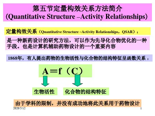 第3章 药物设计的基本原理及方法(4)