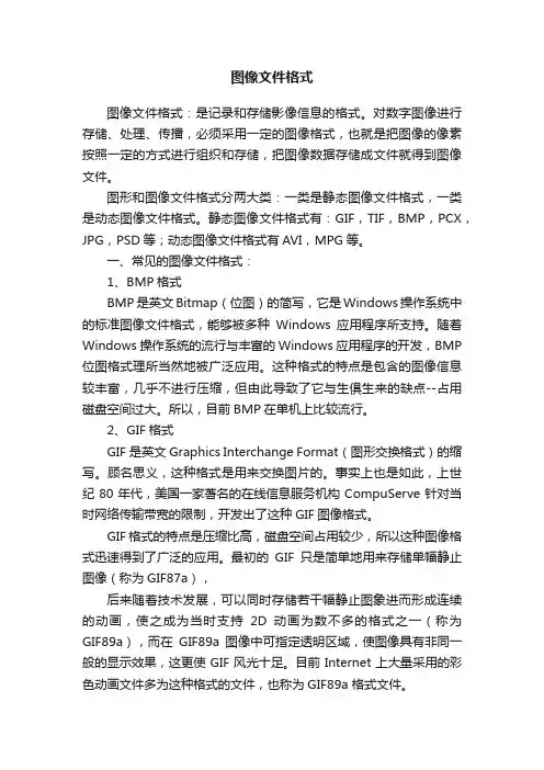 图像文件格式