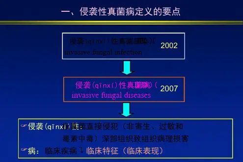 侵袭性真菌病课件