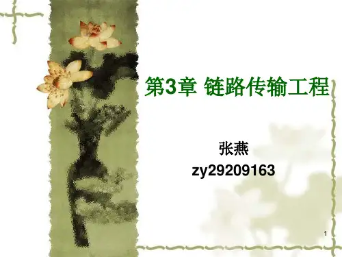 第3章链路传输工程ppt课件
