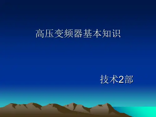 高压变频器基本知识ppt课件