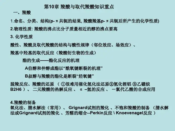 羧酸衍生物