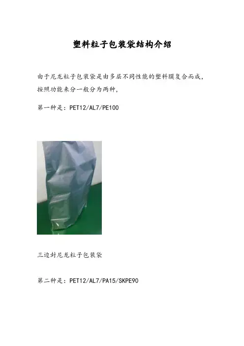 塑料粒子包装袋结构介绍