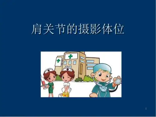 肩关节的摄影体位医学PPT课件