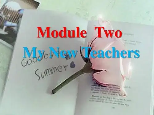 外研社必修一 module 2  语言知识点