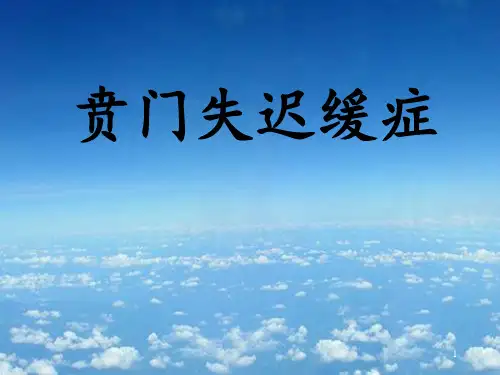 贲门失弛缓症最新诊疗幻灯片课件