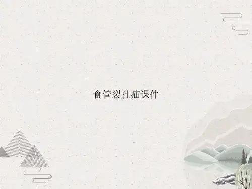 食管裂孔疝课件