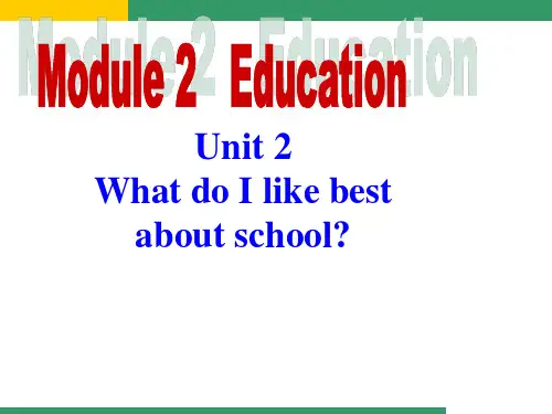 2020-2021学年外研版九年级英语下册Module2Unit2（第一课时）课件