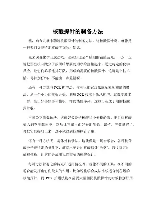 核酸探针的制备方法