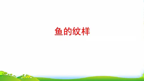 四年级美术_鱼的纹样_课件