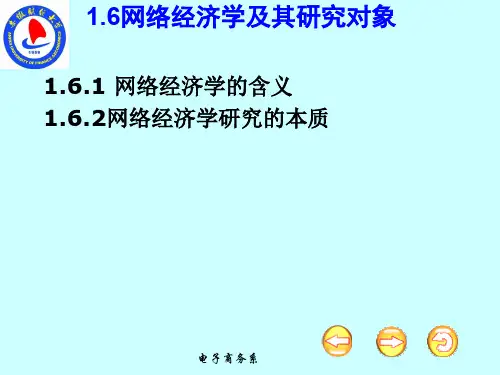 网络经济学1.6