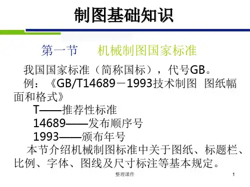 机械制图国家标准