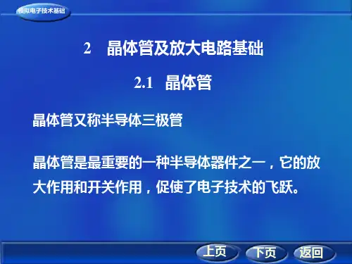 西安交通大学-赵进全-模拟电子技术基础-第2章全篇