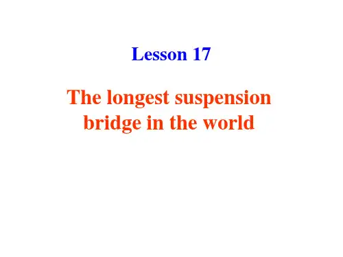 新概念英语NCE3_lesson17(共29页)课件