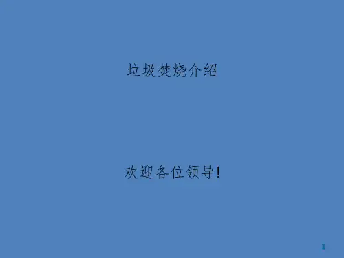 焚烧炉介绍ppt课件