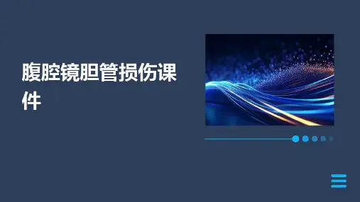 腹腔镜胆管损伤课件