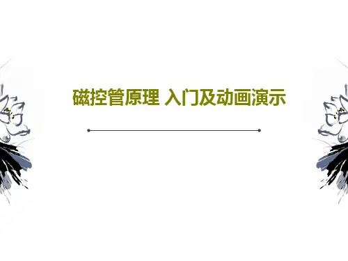磁控管原理 入门及动画演示共37页文档