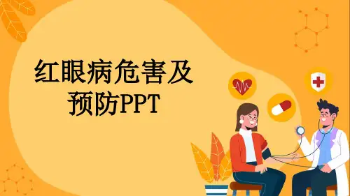 红眼病危害及预防PPT