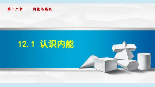 沪粤版九年级物理上册第十二章 内能与热机 课件