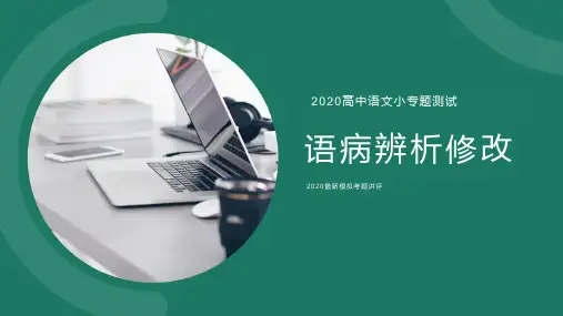 《高考语文语病辨析修改》 课件(共45张)