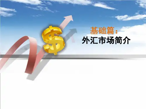 基础篇：外汇市场简介