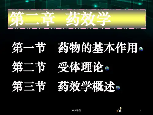 药效学   ppt课件