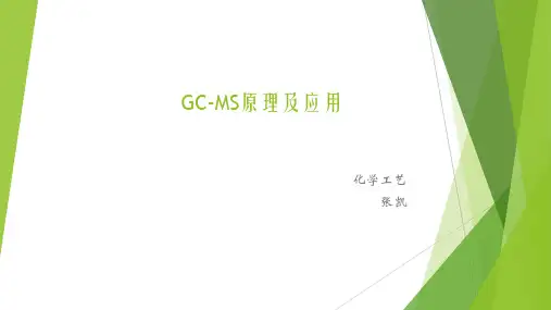 GCMS原理及应用