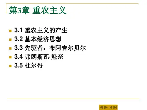 第4章重农主义