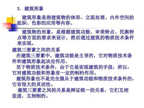 建筑概论复习PPT课件