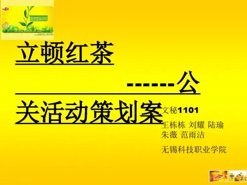 策划方案-某公司公关活动策划案(PPT35页)