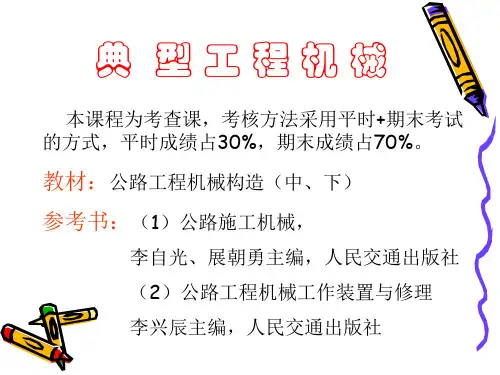 典型工程机械介绍---推土机