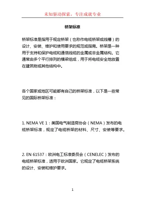 桥架标准 (2)