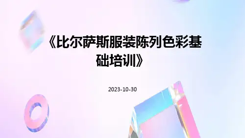 比尔萨斯服装陈列色彩基础培训