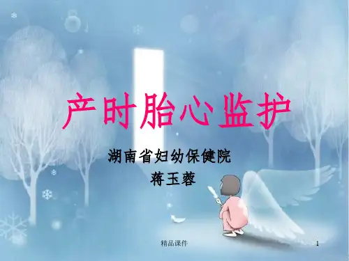 产时胎心监护ppt课件