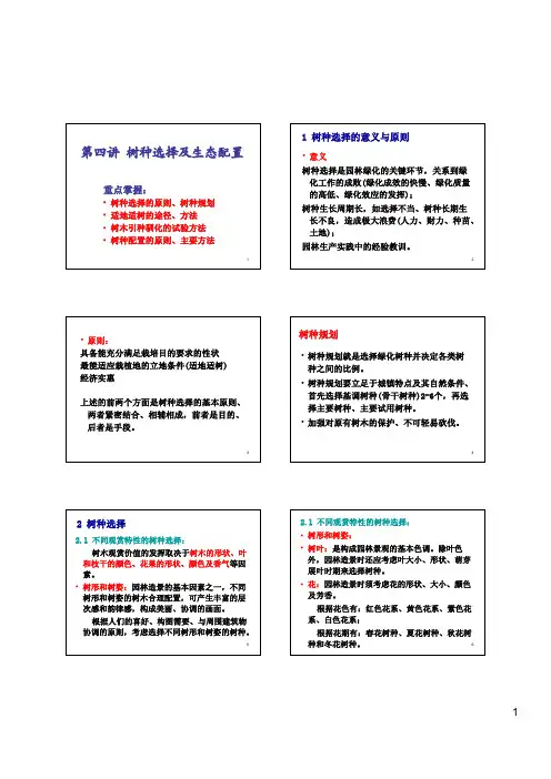 园林树木栽培学PPT-2