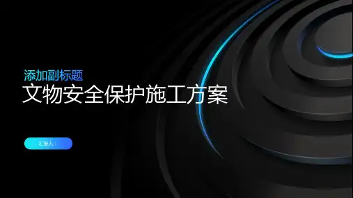文物安全保护施工方案