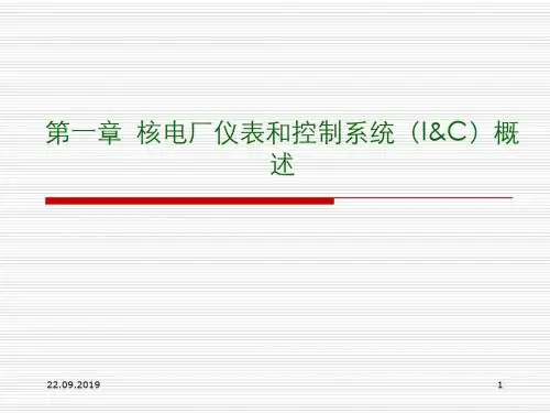 核电厂仪表和控制系统-精品文档47页