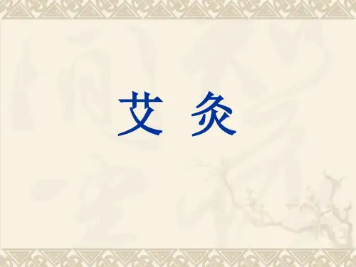 艾灸 PPT课件