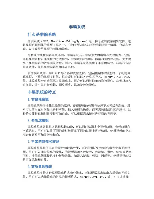 非编系统_精品文档