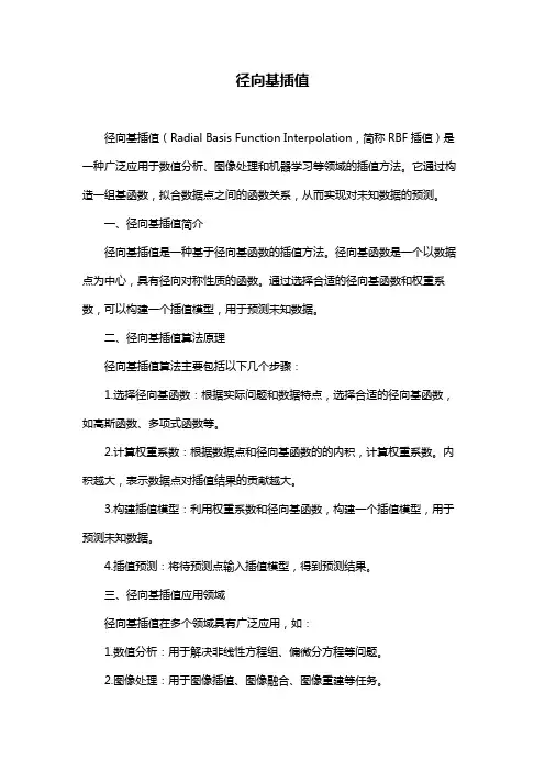 径向基插值