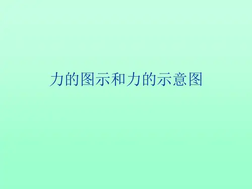 力的图示和力的示意图PPT课件