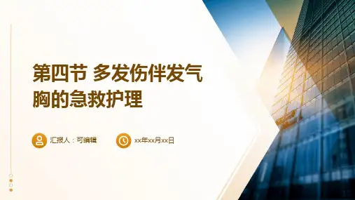 第四节多发伤伴发气胸的急救护理  ppt课件