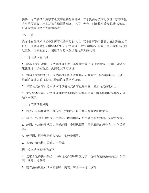 论文插画总结范文