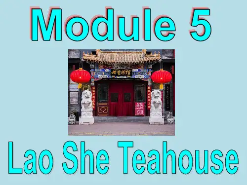 外研版英语八上M5