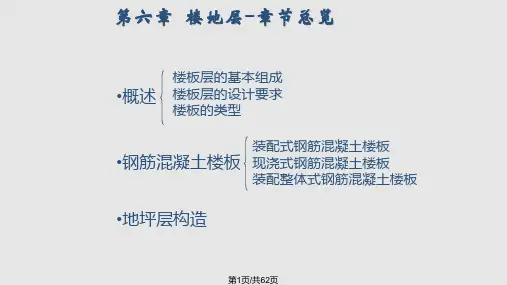 第六章楼地层PPT课件